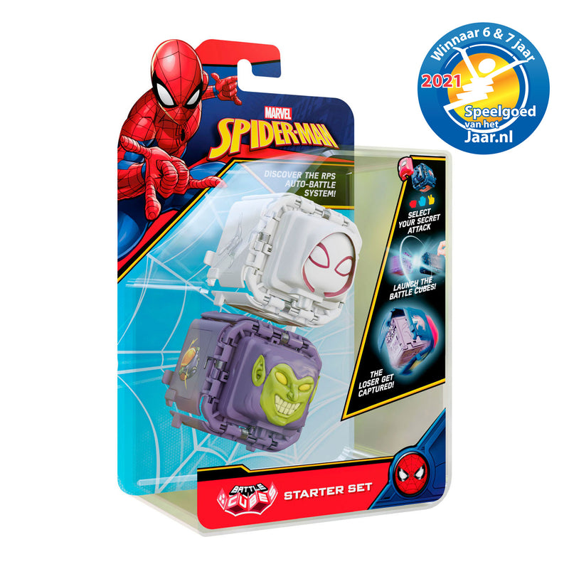 Load image into Gallery viewer, Boti Spiderman Battle Cube Gwen vs Green Goblin
