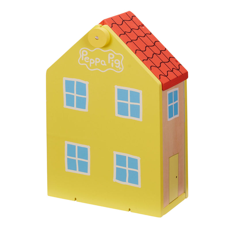 Load image into Gallery viewer, Boti houten poppenhuis peppa pig met accessoires
