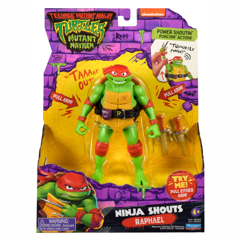 Load image into Gallery viewer, Boti teenage mutant ninja turtles ninja shouts speelfiguur - raphael
