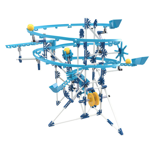 K'nex knikkerbaan met motor, 504dlg.