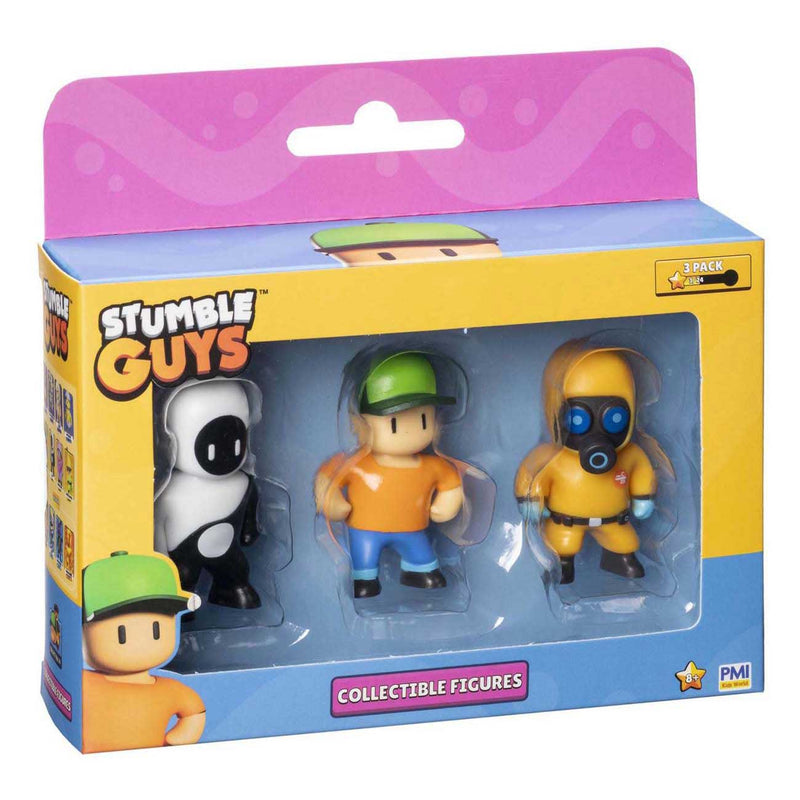 Load image into Gallery viewer, Boti stumble guys actiefiguren, 3-pack
