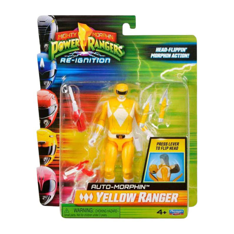 Load image into Gallery viewer, Boti power rangers auto morphin yellow ranger
