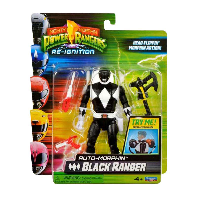 Load image into Gallery viewer, Boti power rangers auto morphin black ranger
