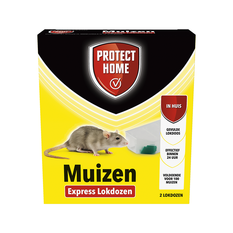 Afbeelding laden in galerijviewer, Pro-tect 1066307 - express muizenmiddel 2 stuks | 2 stuks
