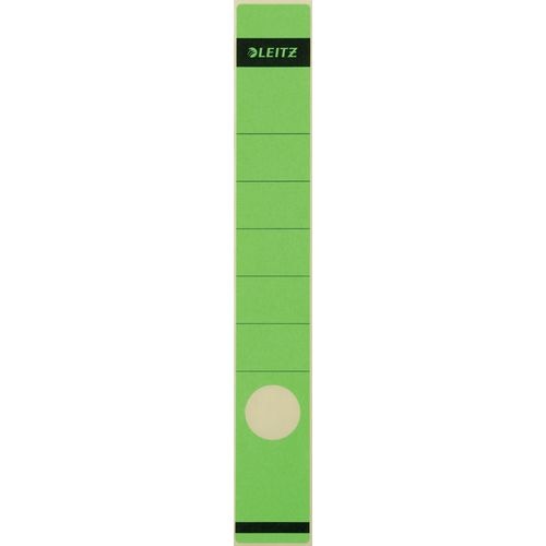 Ordnerrugetiketten leitz groen 10 stuks papier
