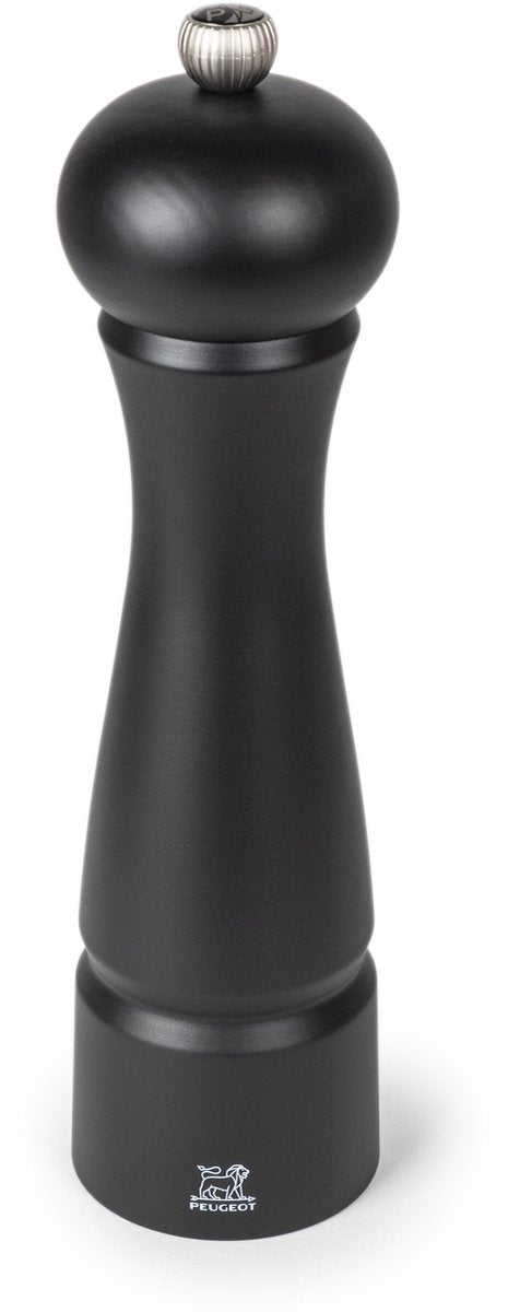 Peugeot festival - pepermolen - 22 cm - mat zwart