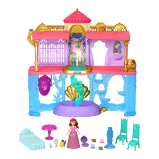 Mattel disney prinses ariels land- en zeekasteel - poppenkasteel