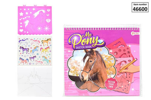 Design je eigen Pony Schetsboek