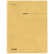 Stofklepmap falken 3-flaps a4 320g m2 geel