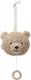 Jollein muziekhanger - teddy bear - biscuit - muziekhanger baby