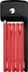 Abus Vouwslot Bordo Lite 6055 60 Rood - 60cm, 440g