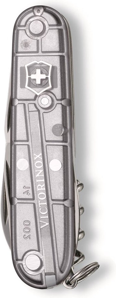 Victorinox huntsman silver tech zakmes 91 mm 15 functies transparant zilver