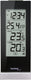 Technoline weerstation - ws 9767 - 64x165x45mm - hoogglans zwart zilver - met 1 buitensensor 30m - tl-ws9767
