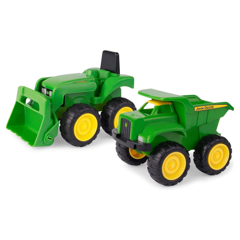 Load image into Gallery viewer, Spectron John Deere Kiepwagen en Tractor
