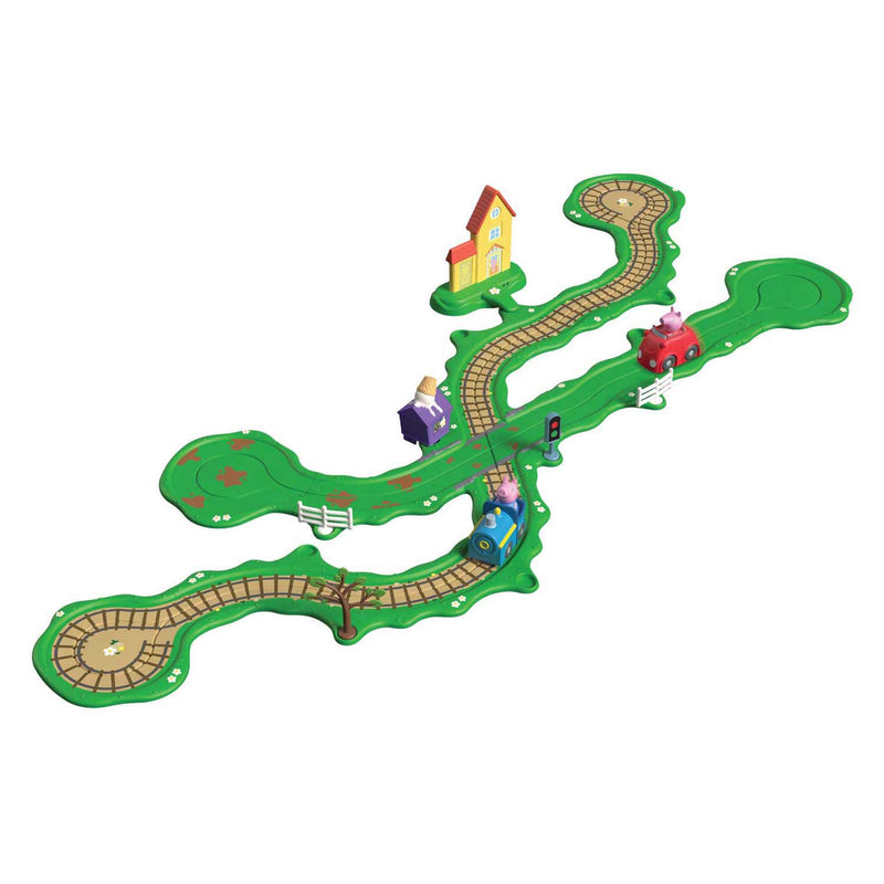 Load image into Gallery viewer, Gear2play peppa pig whizz around - peppa's rondweg door de stad speelset
