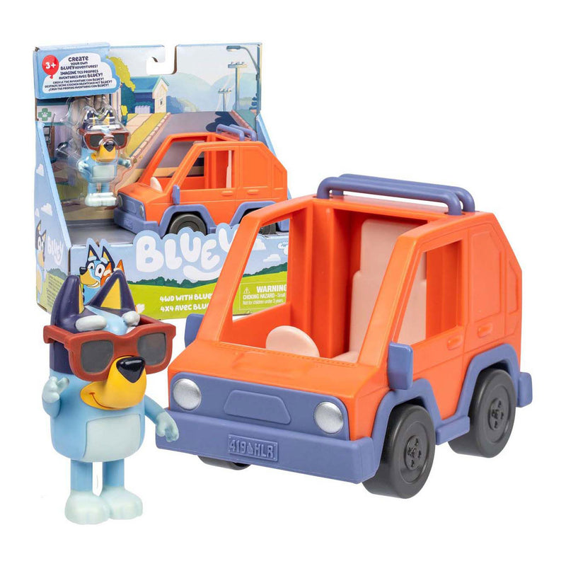 Afbeelding laden in galerijviewer, Moose toys bluey basic vehicle 4wd bluey
