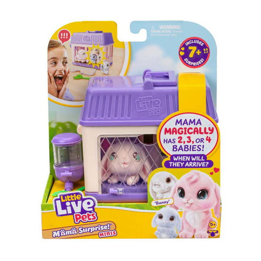 Spectron little live pets mama surprise mini speelset konijn