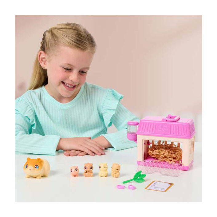 Load image into Gallery viewer, Spectron little live pets mama surprise mini speelset hamster
