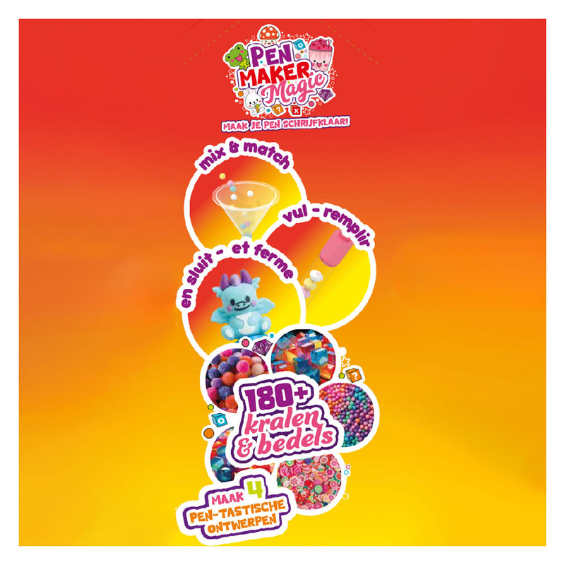 Chargez l'image dans la visionneuse de la galerie, Gear2play pen maker magic - classic: magical - maak 4 unieke pennen met kralen, bedels en magische figuren
