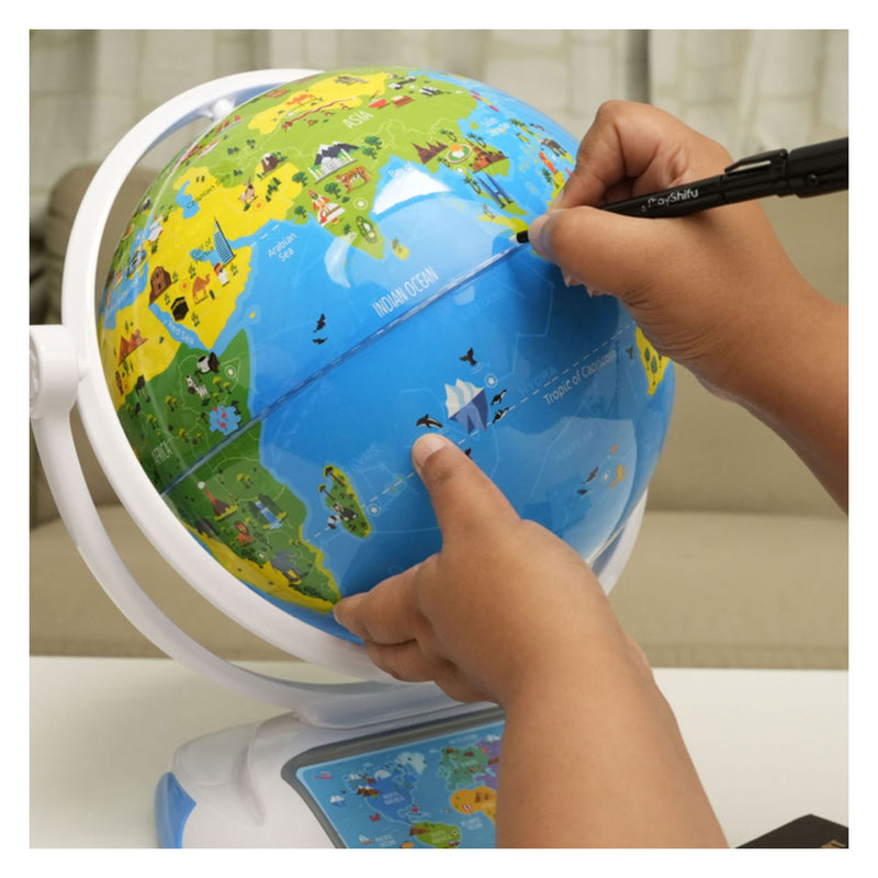 ギャラリービューアに画像をロードする, Gear2play orboot explorer interactieve wereldbol – spelenderwijs de wereld ontdekken – incl. app 3d beelden - educatief
