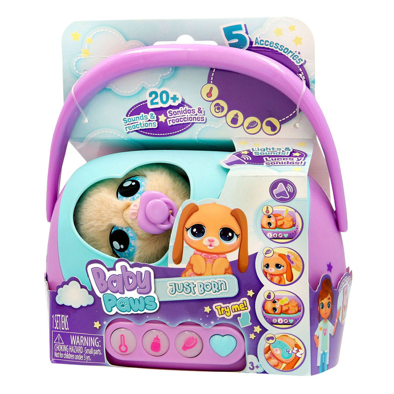 ギャラリービューアに画像をロードする, Spectron baby paws just born puppy licht en geluid
