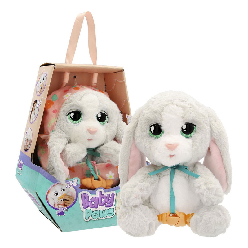 Chargez l'image dans la visionneuse de la galerie, Spectron baby paws bunny interactieve knuffel - 20 cm

