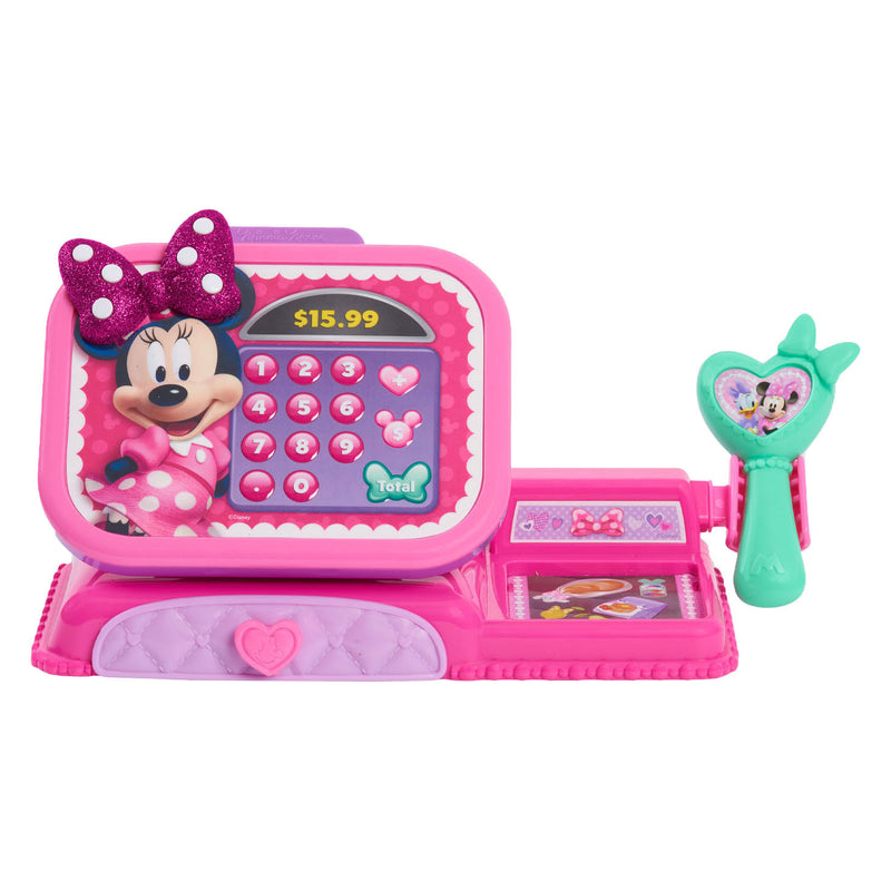 Load image into Gallery viewer, Spectron minnie bowtique speelgoedkassa met geluid - 10dlg.
