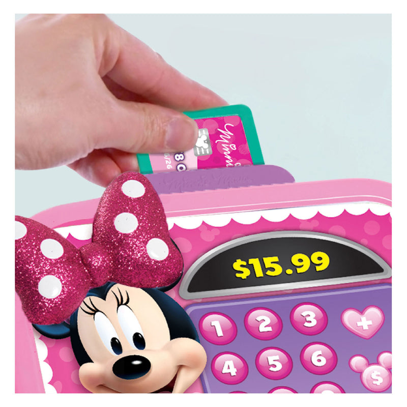 Chargez l'image dans la visionneuse de la galerie, Just play minnie bowtique speelgoedkassa met geluid - 10dlg.
