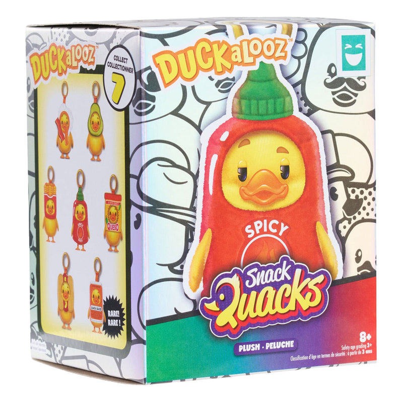 Afbeelding laden in galerijviewer, Just play happy haul duckalooz snack quack pluche sleutelhanger

