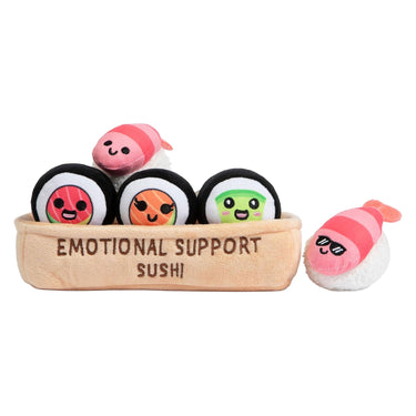 Just play emotional support sushi knuffels - kawaii pluche set
