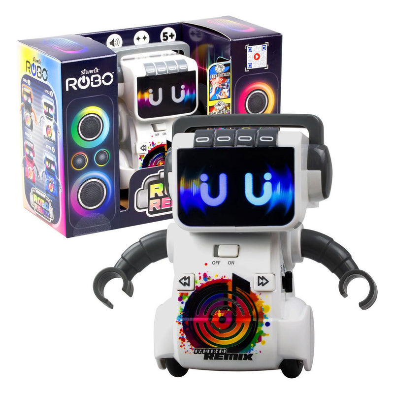 Load image into Gallery viewer, Silverlit robo remix wit dansrobot - incl. led verlichting
