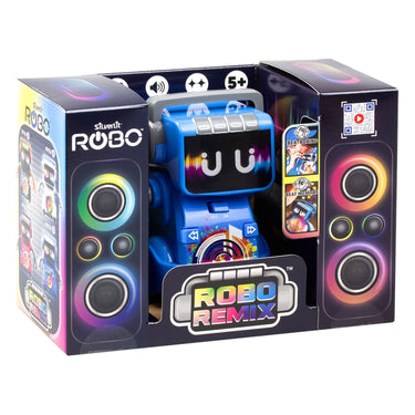 Silverlit robo remix blauw dansrobot - met licht en geluid