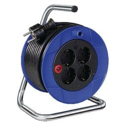 Abi kabelhaspel brennenstuhl 1079180004 25m 180mm blauw