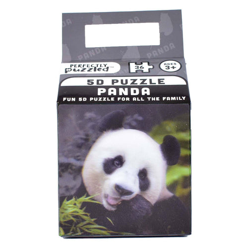 5d dieren puzzel panda, 36st.