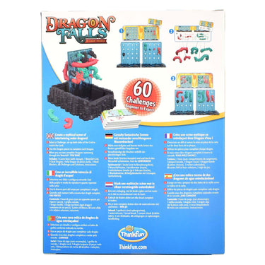 Thinkfun dragon falls 3d denkpuzzel, 60 challenges