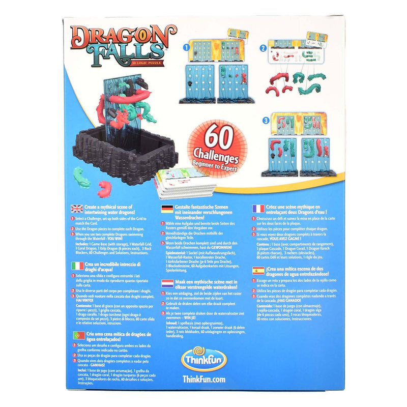 Load image into Gallery viewer, Thinkfun dragon falls 3d denkpuzzel, 60 challenges
