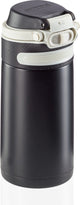 Leifheit thermosbeker flip - 350 ml - rvs - zwart