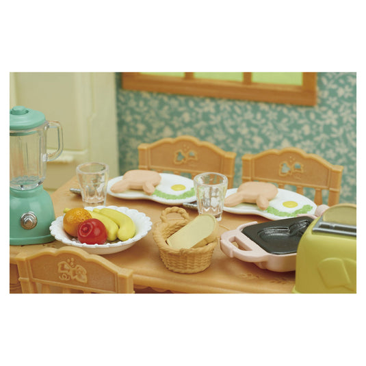 Sylvanian families 5444 ontbijtset-poppenhuisinrichting
