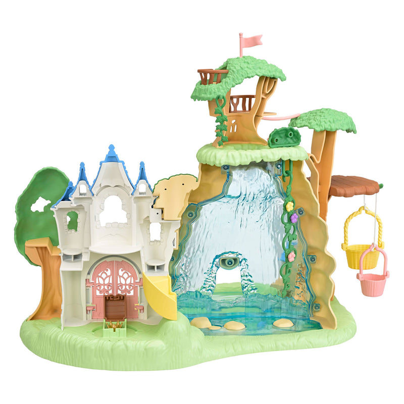 Chargez l'image dans la visionneuse de la galerie, Sylvanian families 5761 geheime bos waterval set- inclusief 1 fluweelzachte baby speelfiguur
