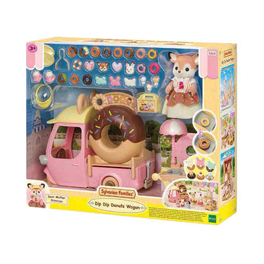 Sylvanian families 5808 dip dip donut wagen