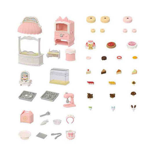 Sylvanian families 5807 cake shop voor startershuis
