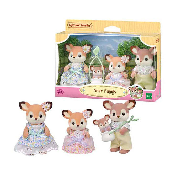 Afbeelding laden in galerijviewer, Epoch sylvanian families 5799 familie hert
