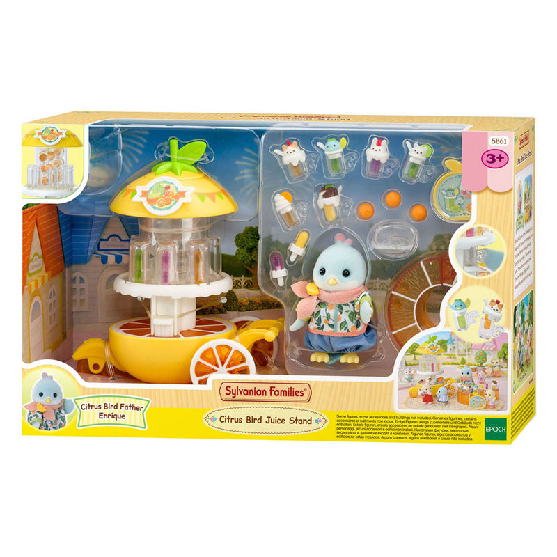 Chargez l'image dans la visionneuse de la galerie, Sylvanian families 5861 limonadekraan met vogel
