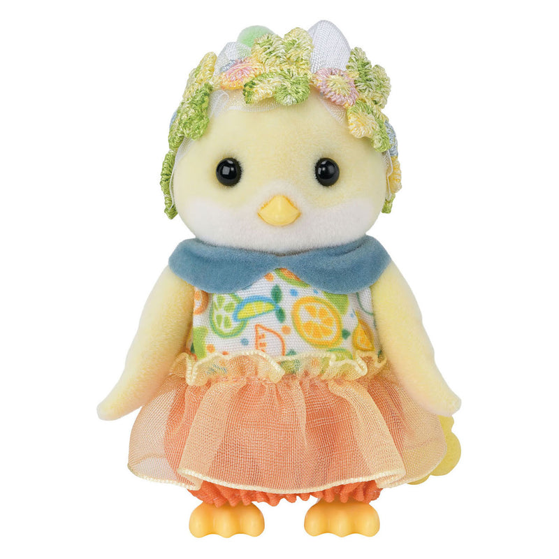 ギャラリービューアに画像をロードする, Sylvanian families 5860 familie citroenvogel- fluweelzachte speelfiguren voor in poppenhuis
