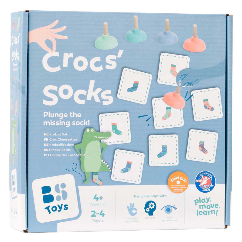 Load image into Gallery viewer, Bs toys kroko's sok memo - kinderspel
