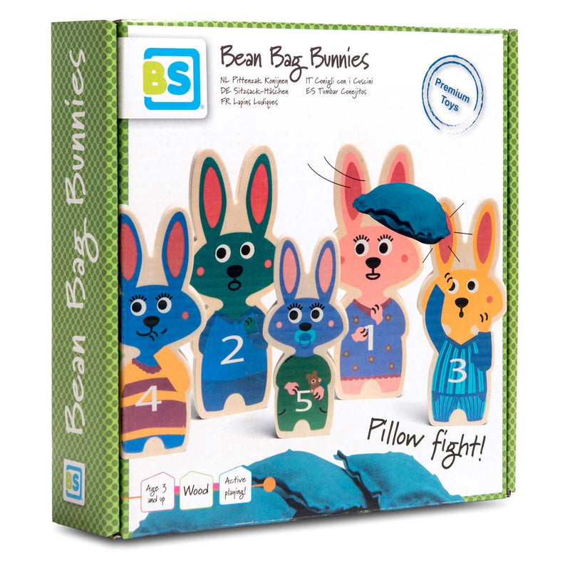 Load image into Gallery viewer, Bs toys balwerpen bunnies hout - werpspel
