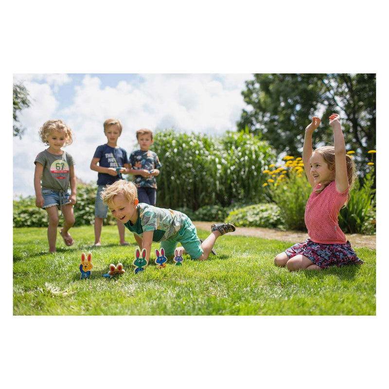 Load image into Gallery viewer, Bs toys balwerpen bunnies hout - werpspel
