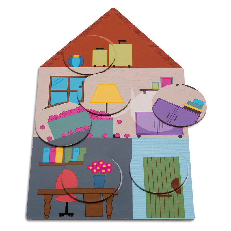 Load image into Gallery viewer, BS Toys Droomhuis Lotto Kinderspel
