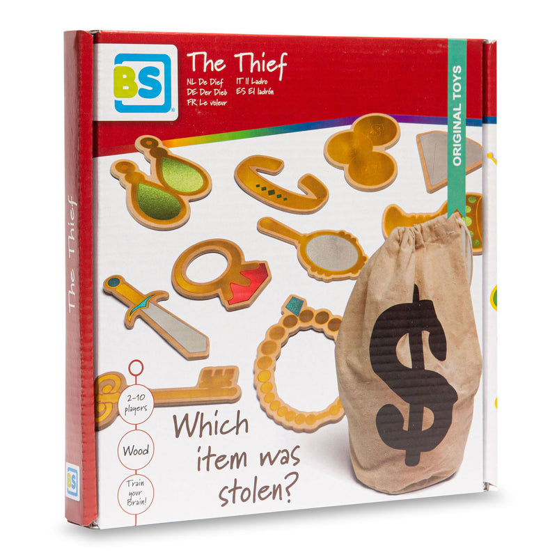 Afbeelding laden in galerijviewer, Bs toys the thief spel - de dief - buiten en binnenspeelgoed - educatief speelgoed - kinderspel - 2-10 spelers - speelgoed van het jaar - cadeau kind - geheugenspel - houten speelgoed - gezelschapspellen kinderen
