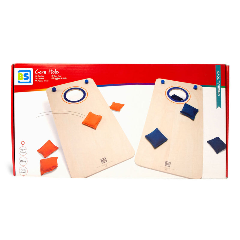 Chargez l'image dans la visionneuse de la galerie, Bs toys cornhole spel - bean bag game - buitenspeelgoed vanaf 8 jaar - pittenzak werpspel speelgoed set - spelletjes voor kinderen - buiten speelgoed - buitenspel - buiten spellen - tuin speelgoed - cadeau kind
